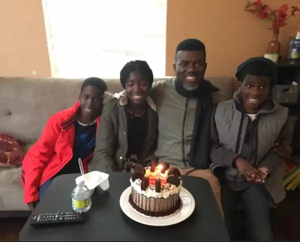 Reno Omokri Celebrates His 43rd Birthday With His Family (Photos)